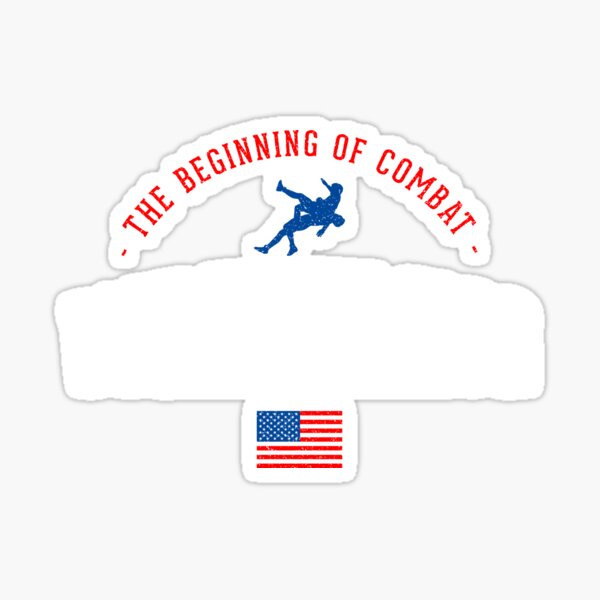 Usa Wrestling Stickers Redbubble