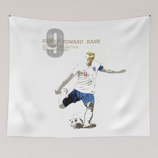 Item preview, Soccer art / Kane / on white designed and sold by designwowow.