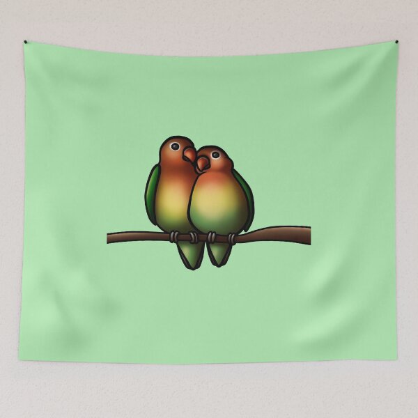 Item preview, Lovebirds designed and sold by Vanum-Chan.