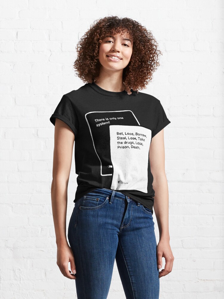 Alternate view of Black Books System Classic T-Shirt