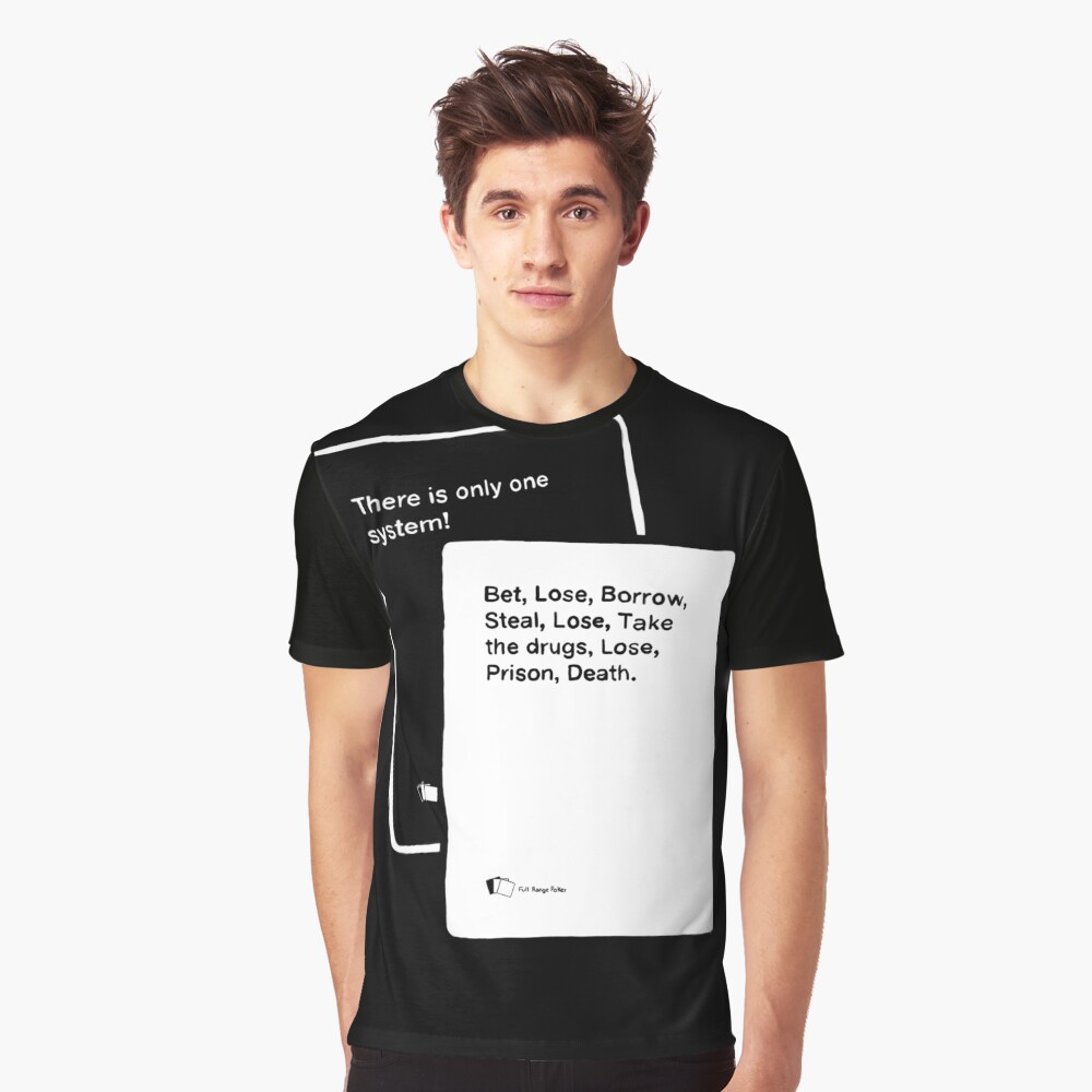 Black Books System Graphic T-Shirt