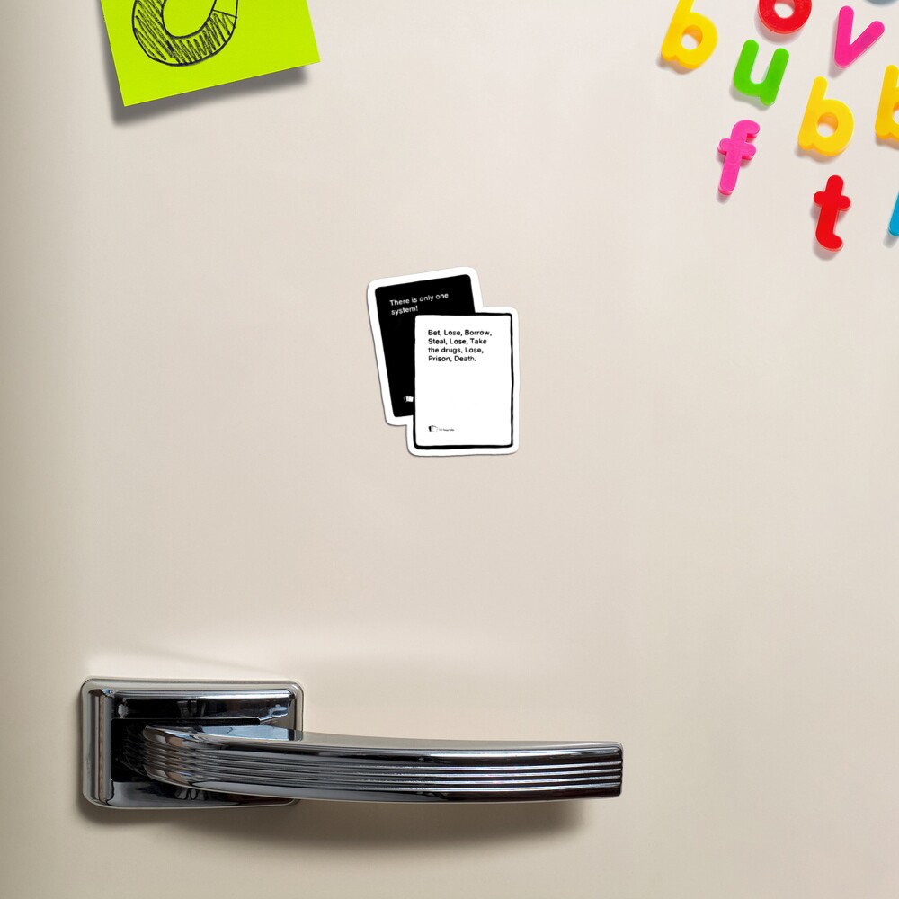 Black Books System Magnet
