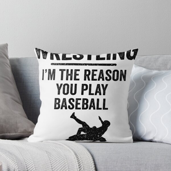 Artikelvorschau, Wrestling Im Grund Baseball Black Gift Dark entworfen und verkauft von threadsmonkey.