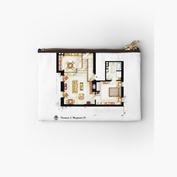Item preview, Guest House at Robin's Nest from the TV series MAGNUM PI designed and sold by TV Floorplans & More.