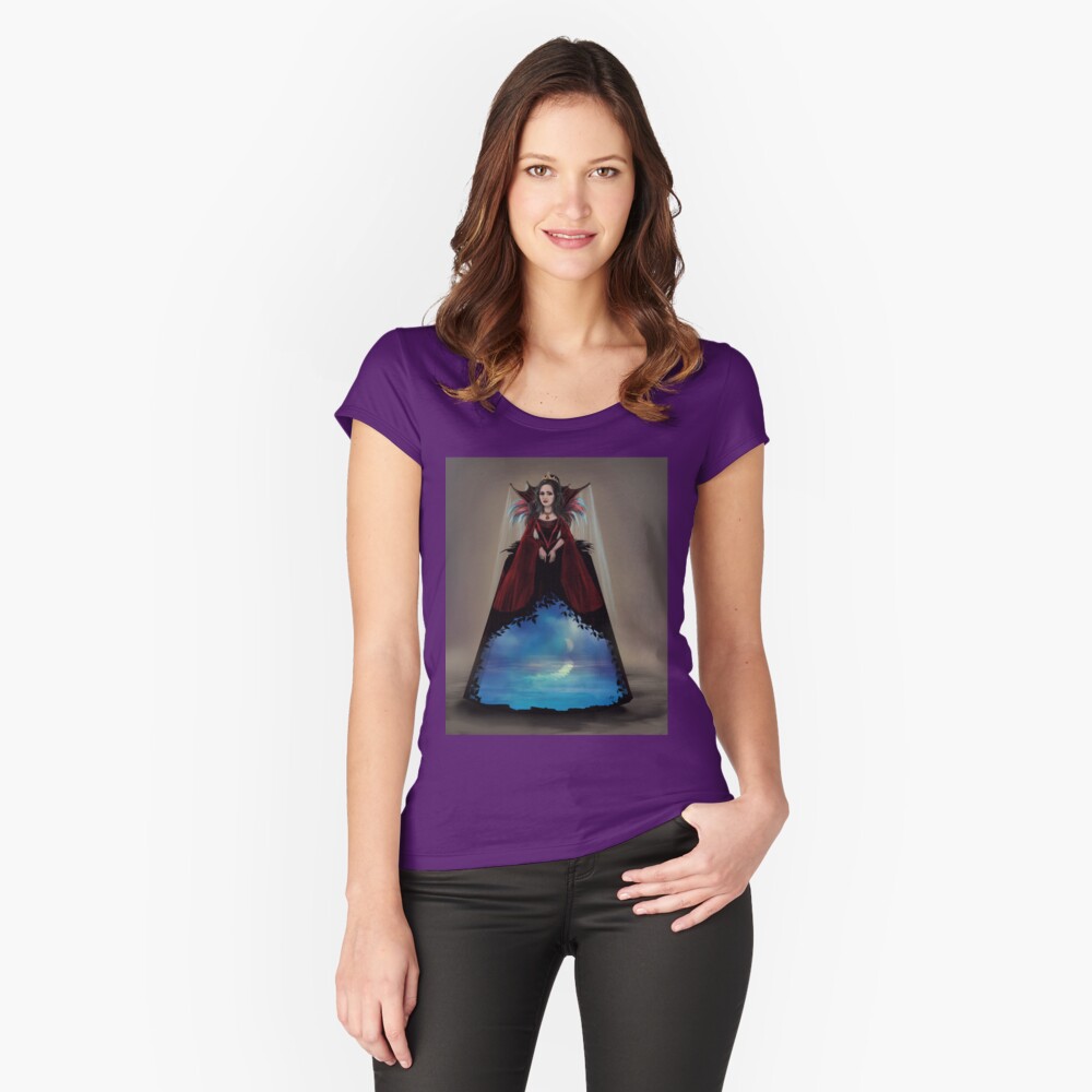 Item preview, Fitted Scoop T-Shirt designed and sold by Anthropolog.