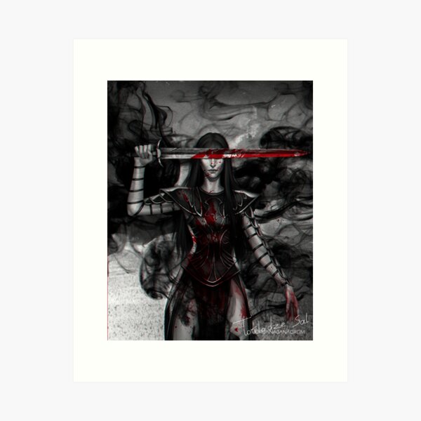 Mia Corvere Art Print