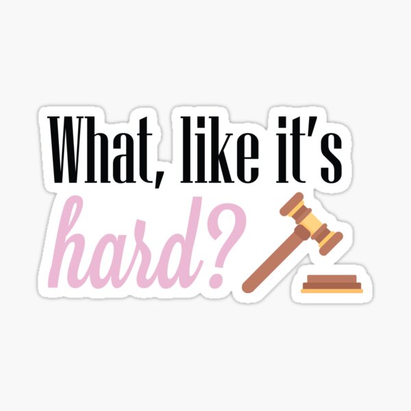 Harvard Law Sticker