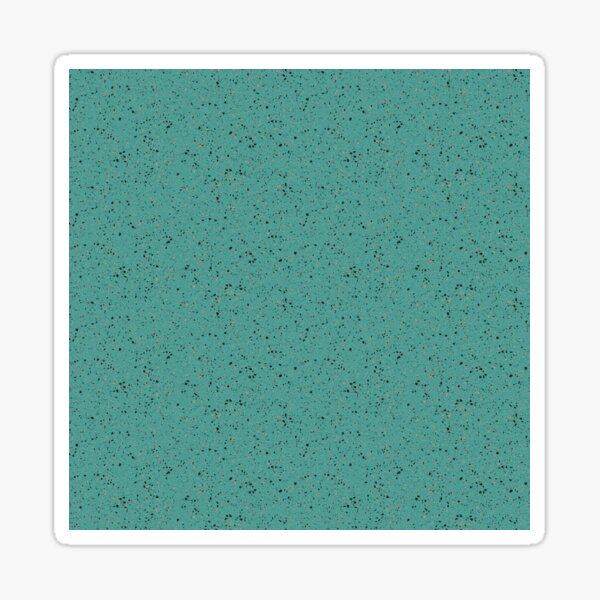 Green rubber flooring Sticker