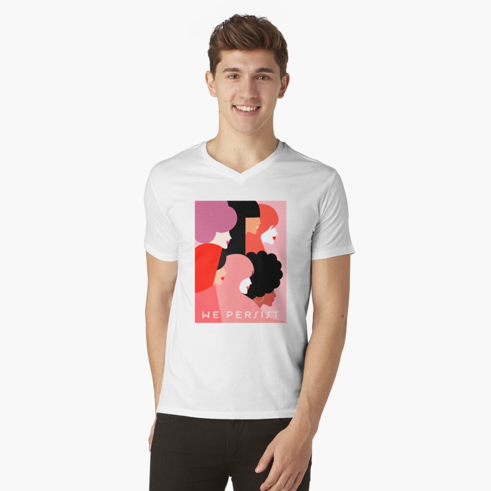 Aperçu de l'œuvre T-shirt col V créée et vendue par Dominiquevari.