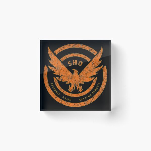 Item preview, The Division SHD Logo Distressed Orange designed and sold by Stebop Designs.