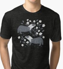 Badgers Tri-blend T-Shirt