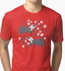 Badgers Tri-blend T-Shirt