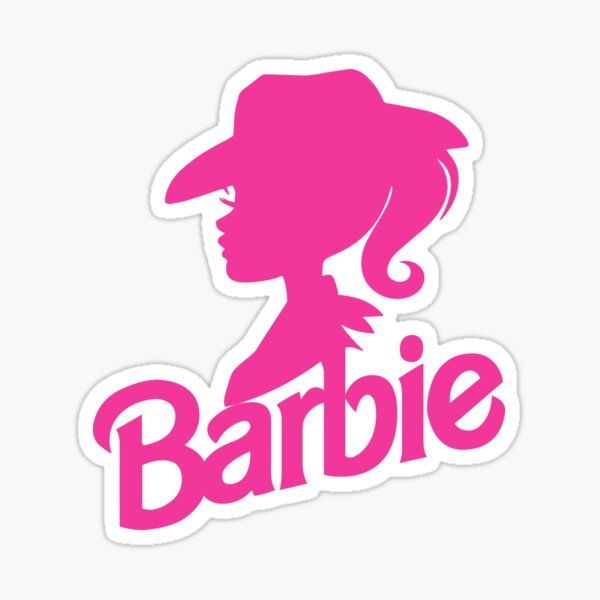 Stickers, Labels & Tags Barbie Girl Inspired; Sticker; Vinyl Sticker ...
