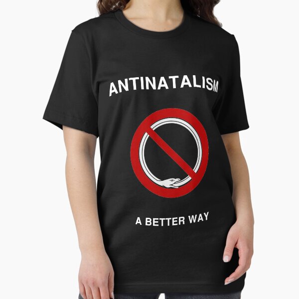 Vista previa del artículo con la obra «Antinatalismo - Una mejor manera», diseñado y vendido por WORLD REQUIEM.