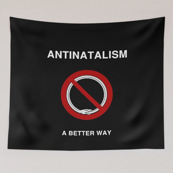 Item preview, Antinatalism - A Better Way designed and sold by WORLD REQUIEM.