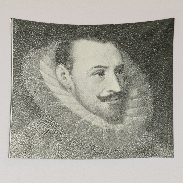 Item preview, Vintage gentleman in a ruff collar designed and sold by Vintage Designs +.