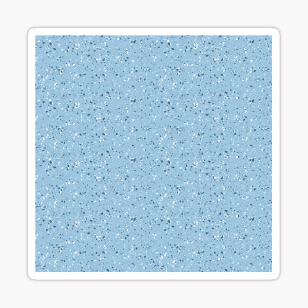 Sky Blue Rubber Flooring Sticker