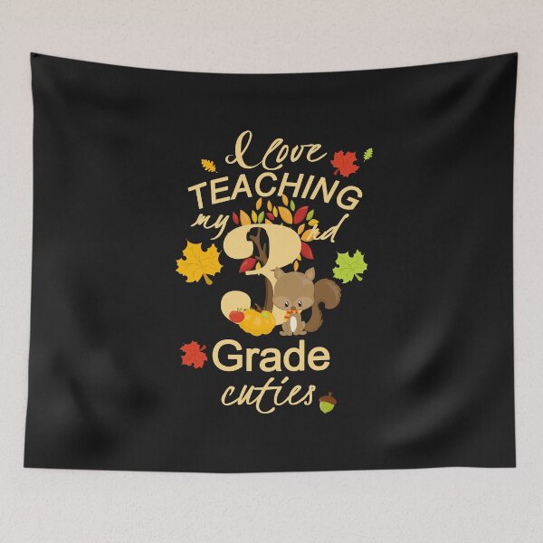 Item preview, Teachers Gift Fall & Autumn I Love Teaching My Third Grade Cuties designed and sold by Sapphire Star.