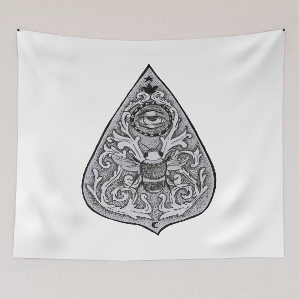 Item preview, planchette designed and sold by inkandbones.