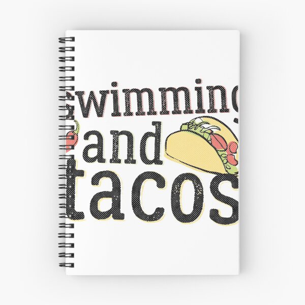 Item preview, Swimming Tacos And Swimming Black Swimmers Gift Dark designed and sold by threadsmonkey.