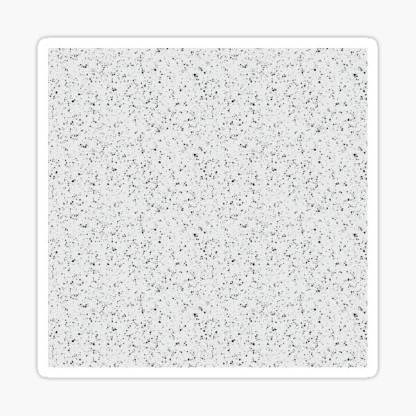 White rubber flooring Sticker