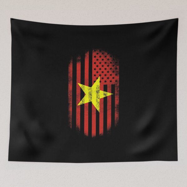 Item preview, Vietnamese American Flag   Vietnam and USA Design designed and sold by ockshirts.