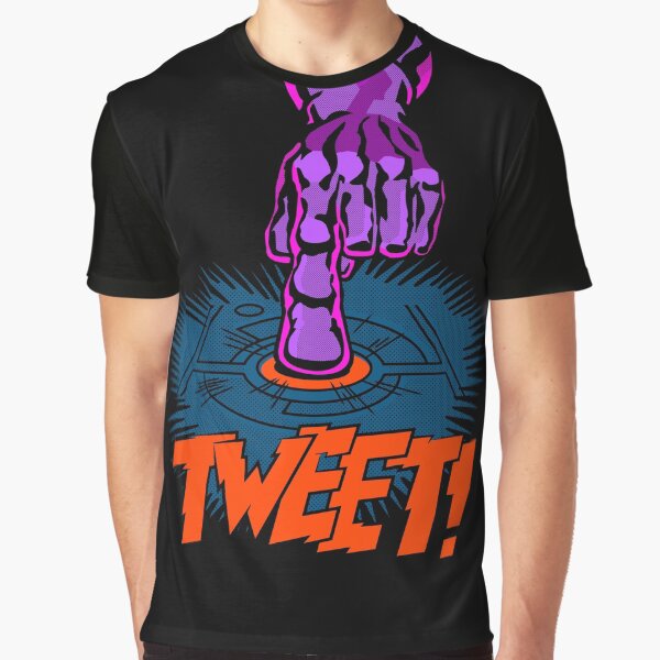 Comic Hands - Tweet Graphic T-Shirt