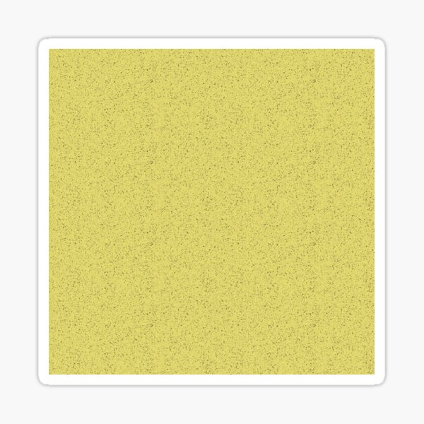 Yellow rubber flooring Sticker
