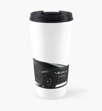 VW Golf R VII Black Travel Mug