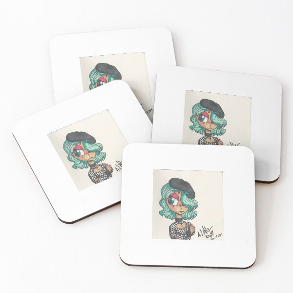 Item preview, A girl with short aqua hair designed and sold by UnicornDaya.