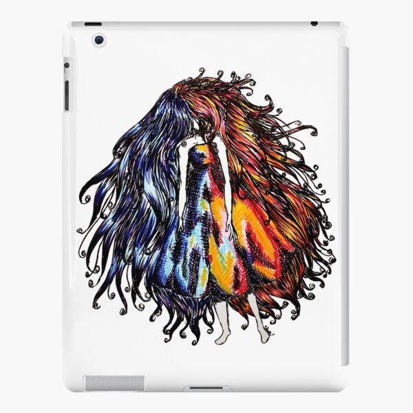 Hot & Cold Faceless girl iPad Snap Case