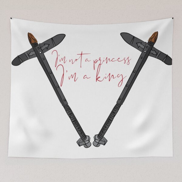 Item preview, I'm not a princess, I'm a king designed and sold by BunnyMomMtl.