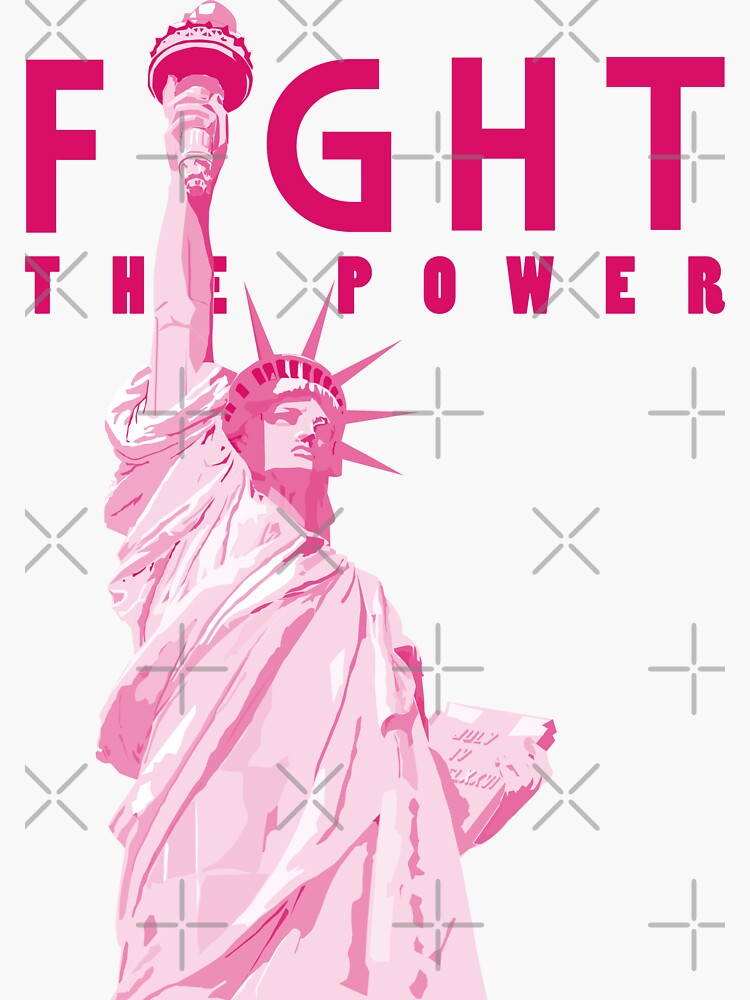 fight the power (Lady Liberty) by mayerarts