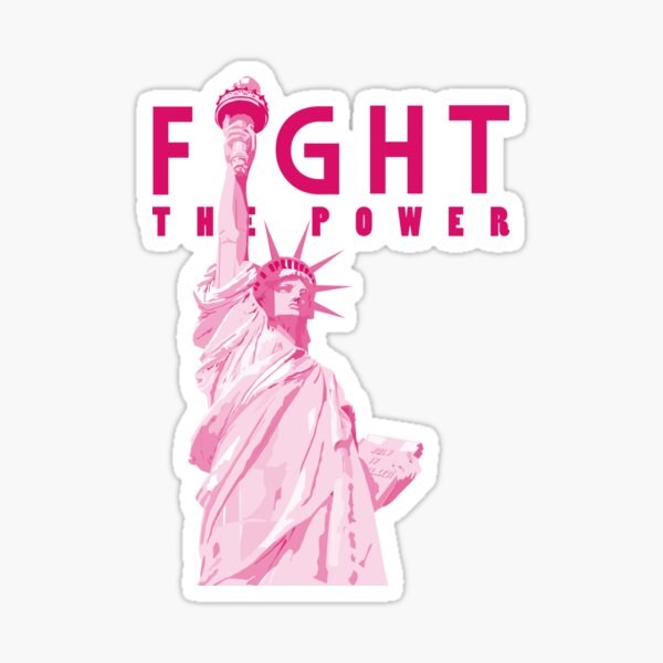 Item preview, fight the power (Lady Liberty) designed and sold by mayerarts.