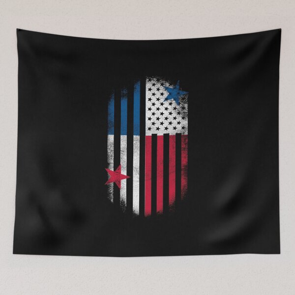 Item preview, Panamanian American Flag   Panama and USA Design designed and sold by ockshirts.