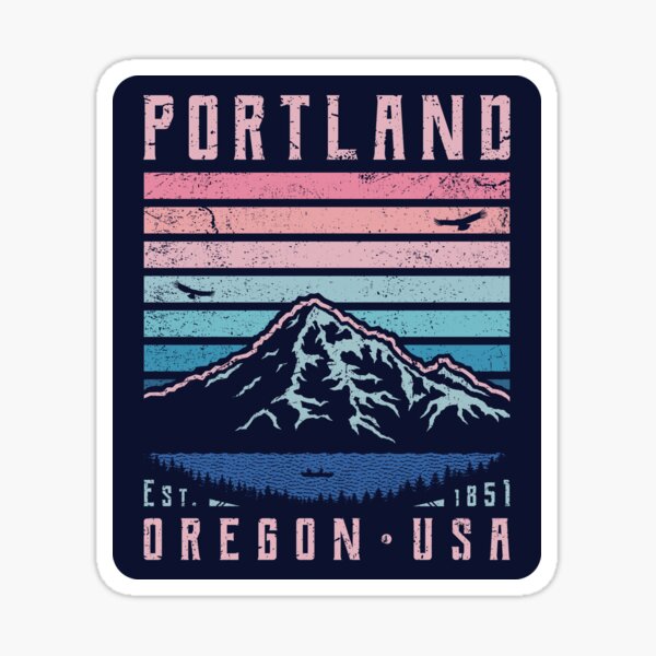 Item preview, Portland Oregon Retro designed and sold by TigerTom Design.