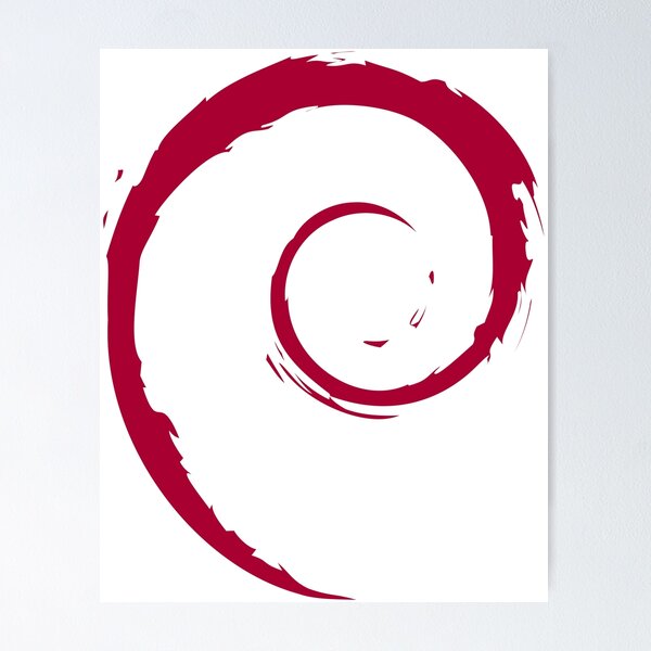 Item preview, Debian (white) designed and sold by ShoeBill99.