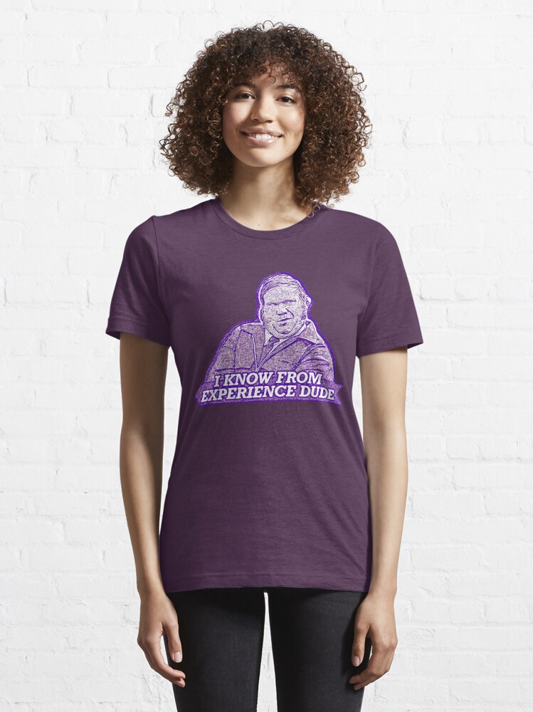 Alternate view of “I know from experience dude” Farley Billy Madison Essential T-Shirt