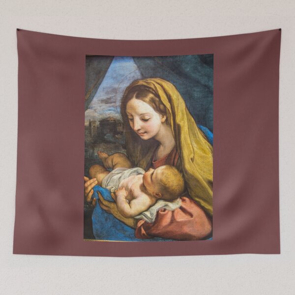 Item preview, Austria. Vienna. Madonna and Child by Carlo Maratta. Detail. designed and sold by vadim19.