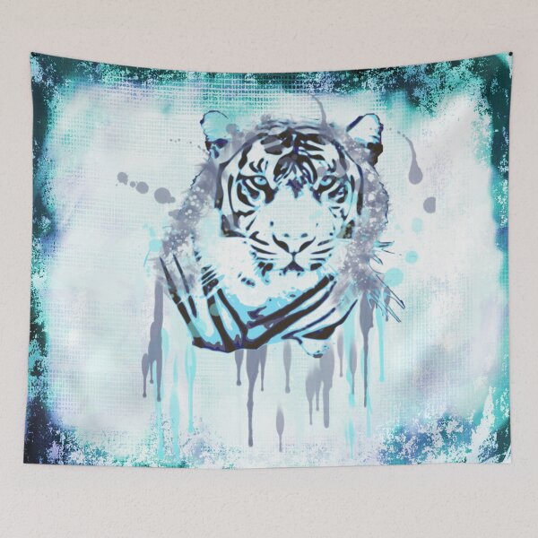 Item preview, Abstract Tiger Printed Summer designed and sold by Paula Helit.