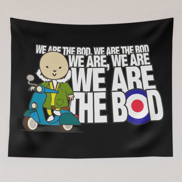 Item preview, Bod the Mod Scooter Boy Tribute designed and sold by cooliophonic.
