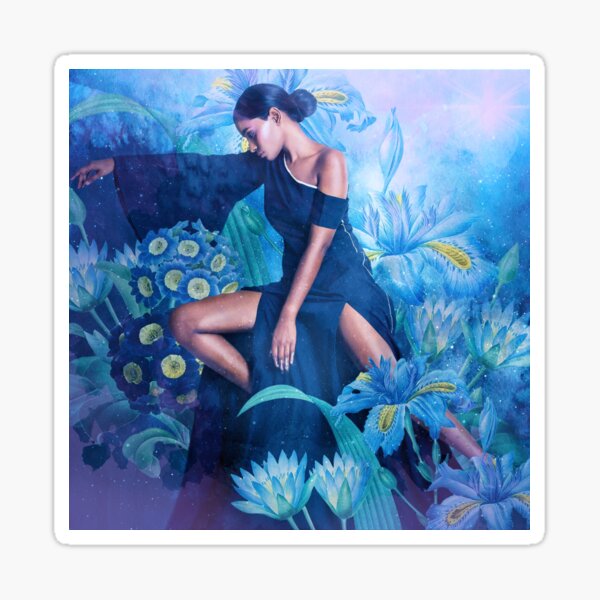 Ramona in the Garden of Dreams Sticker