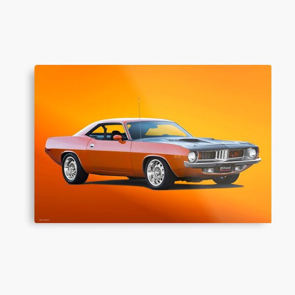 1972 Plymouth Barracuda 380 Metal Print