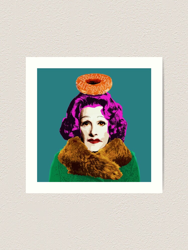 Alternative Ansicht von Donuts wie Fannys (Quadrat) Kunstdruck