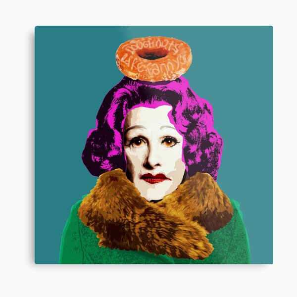 Doughnuts Like Fanny's (Square) Metal Print