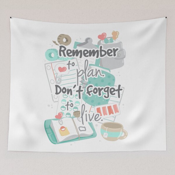 Item preview, Remember to Plan designed and sold by Lacey Simpson.