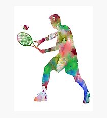 Tennisspieler Fotodruck