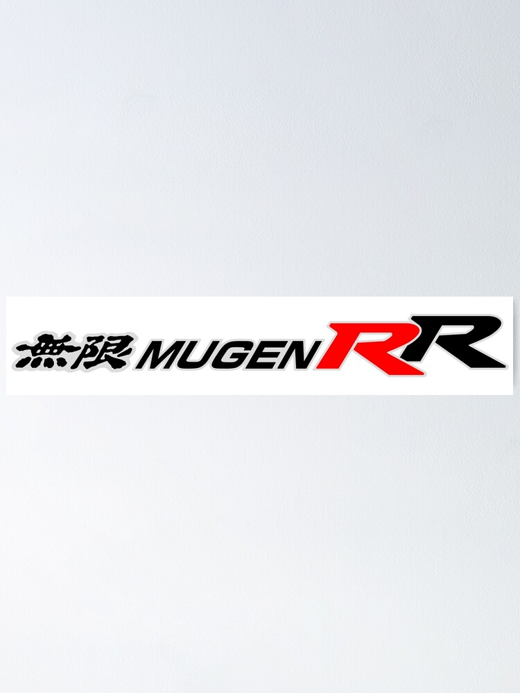 Honda Mugen Rr Poster By Crzldesign Redbubble