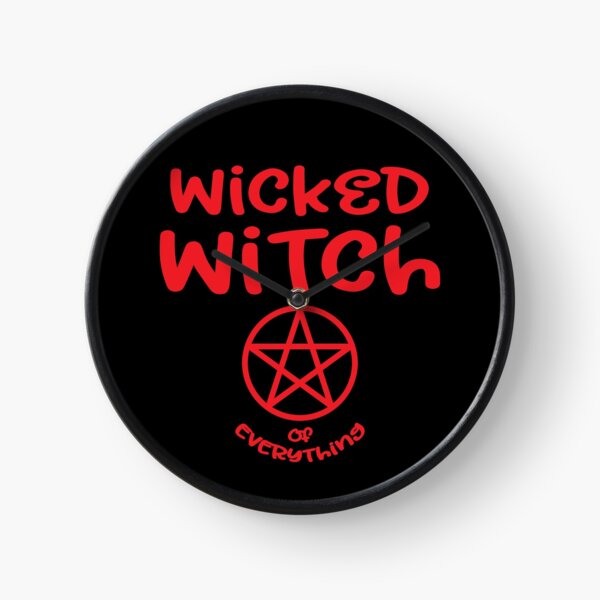 Wicked Witch of Everything by Cheeky Witch® Clock