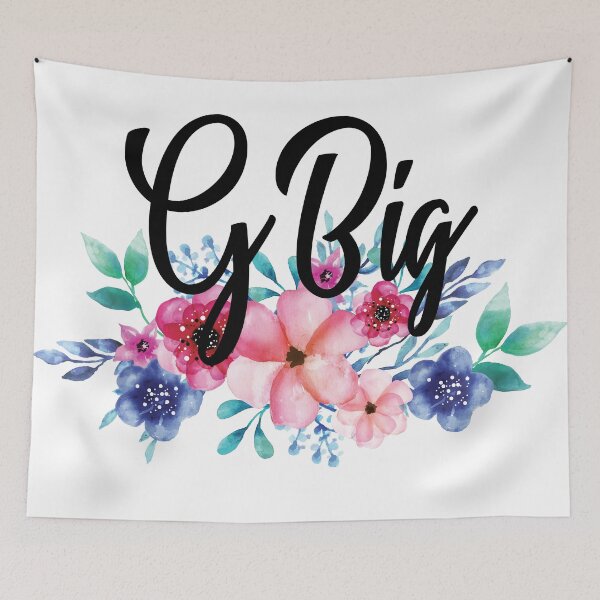 Item preview, Sorority/ Fraternity GBig Floral designed and sold by Skylyr VanDerveer.